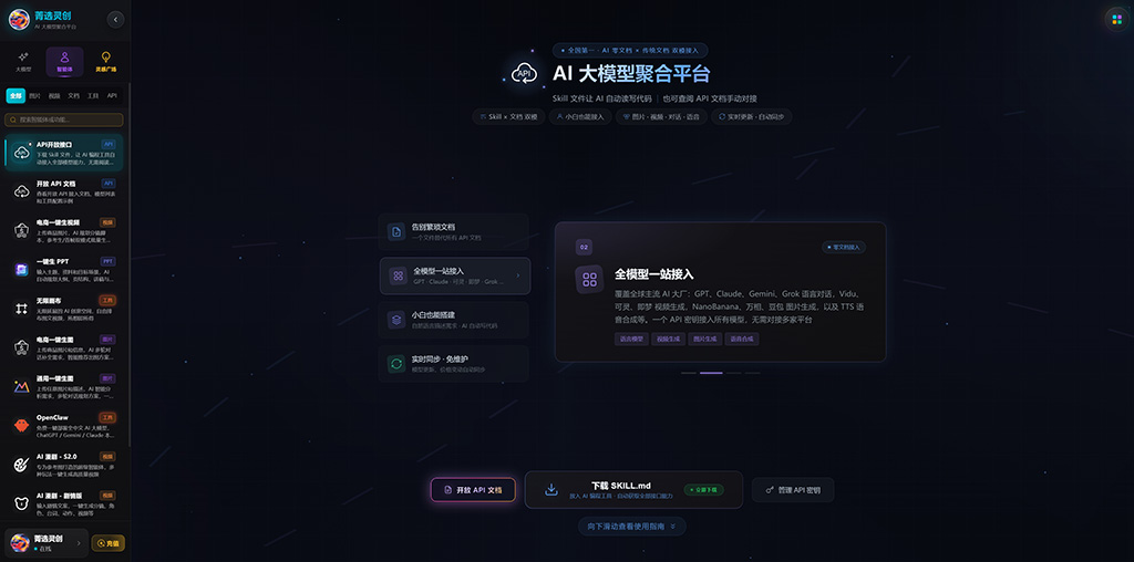 全行业AIGC解决方案示意图